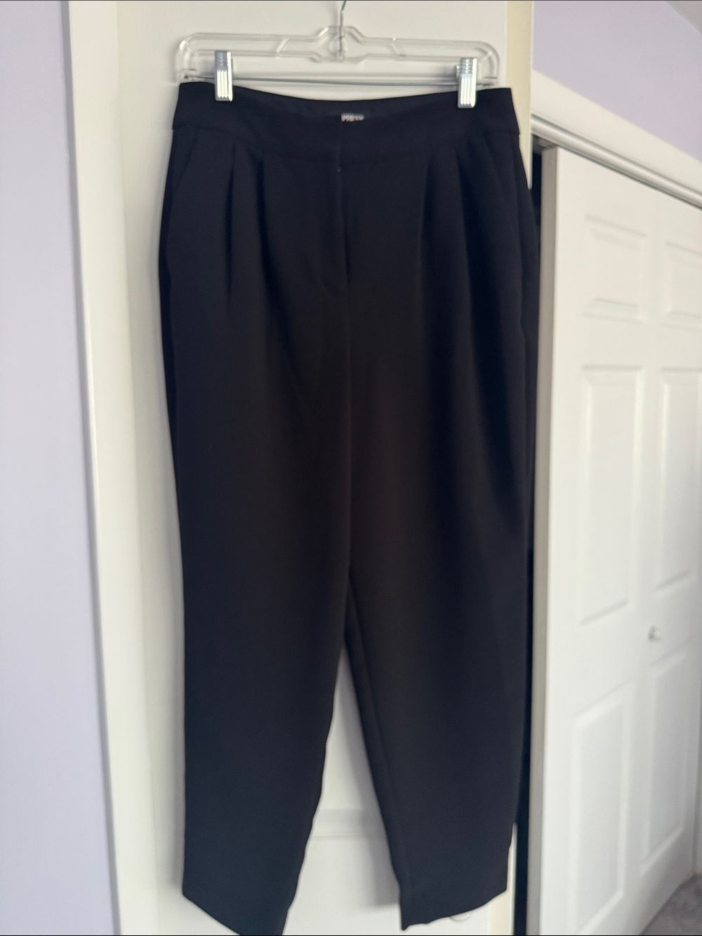 Express Black Women's Tailored Ponte Ankle Pants